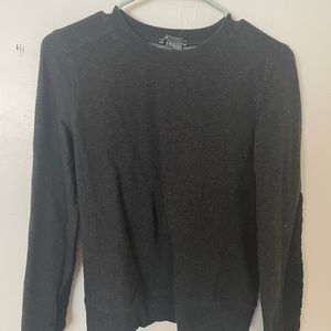 Dark gray sweater